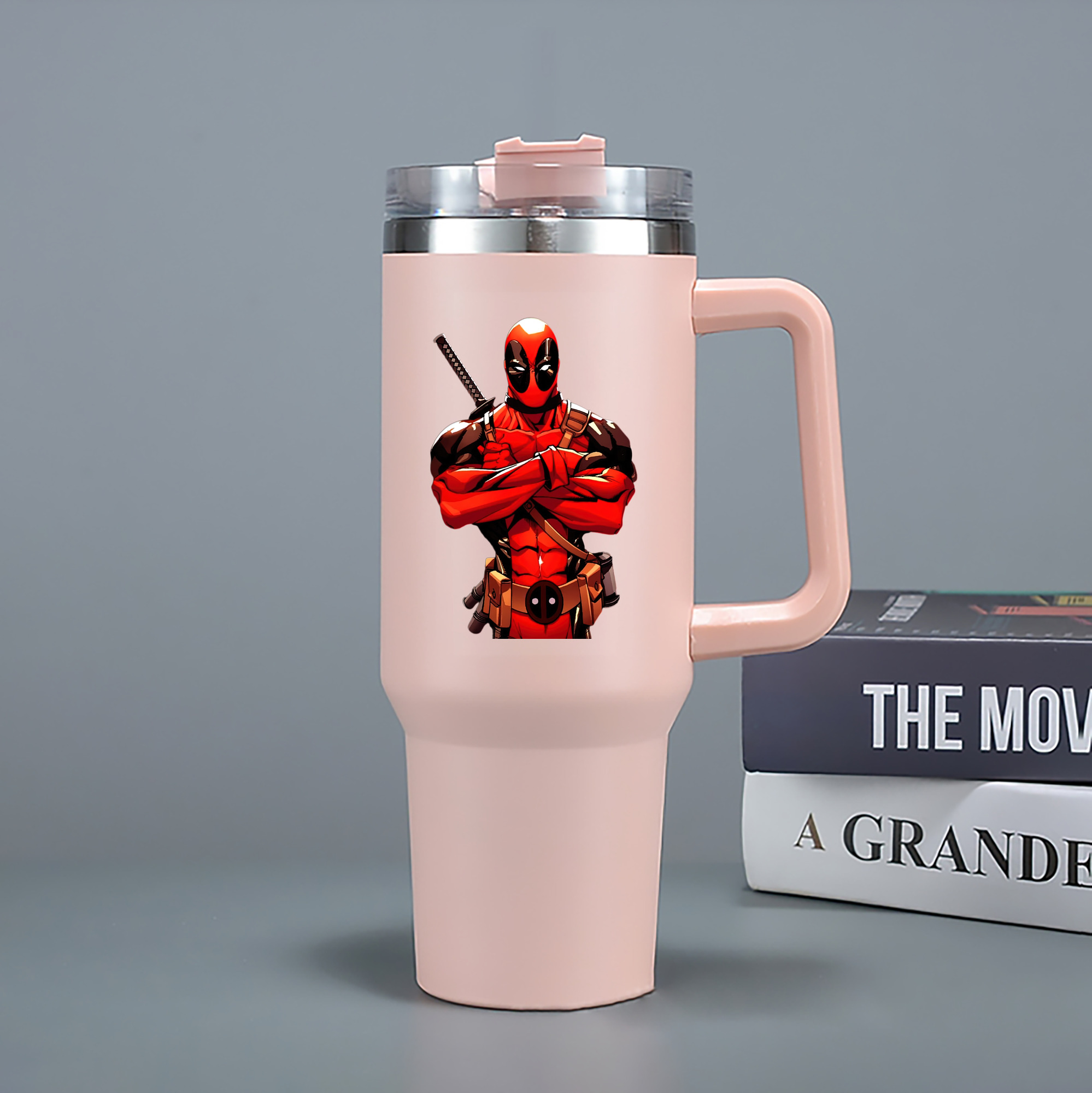 （画像用） Deadpool デッドプール 1200mL車用タンブラー（カラープリント）